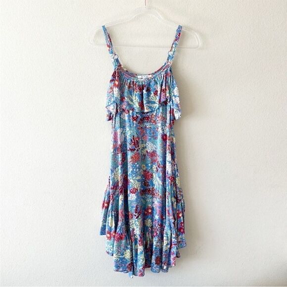 Anthropologie Abel the Label Floral Ruffle Dress - Picture 1 of 8